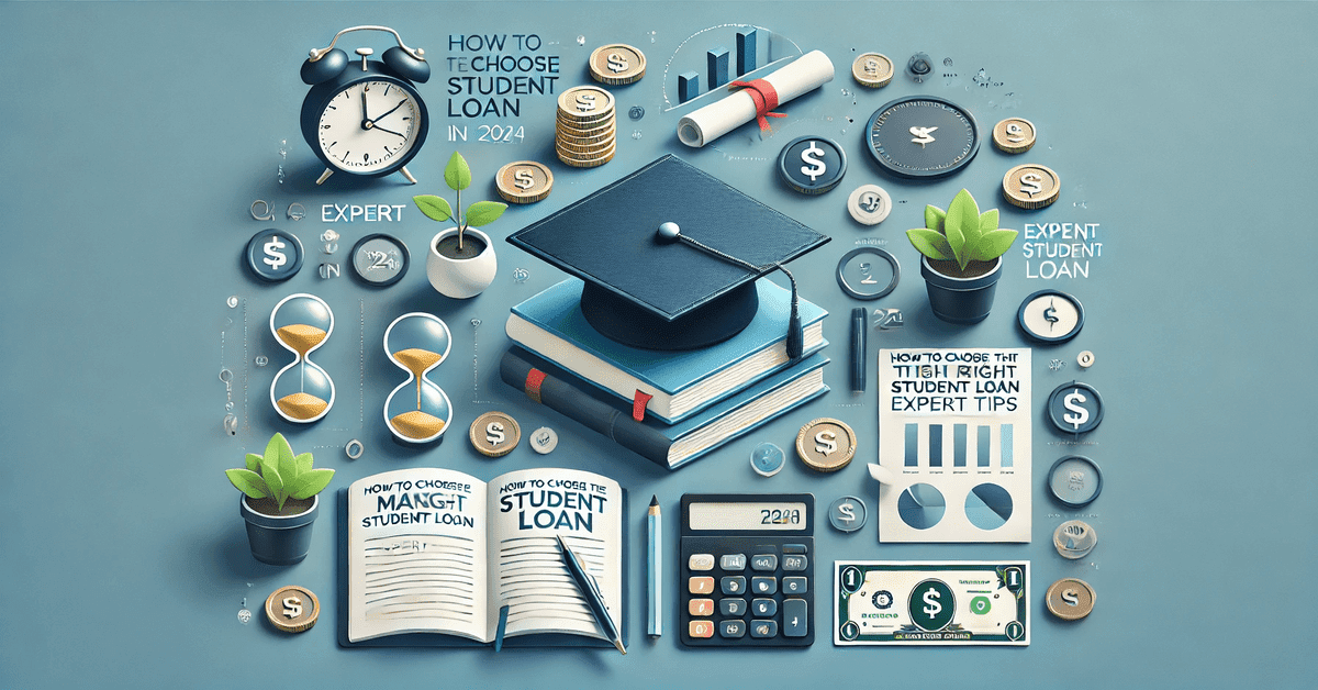 How to Choose the Right Student Loan: Expert Tips for Managing Debt in 2024 Thumbnail